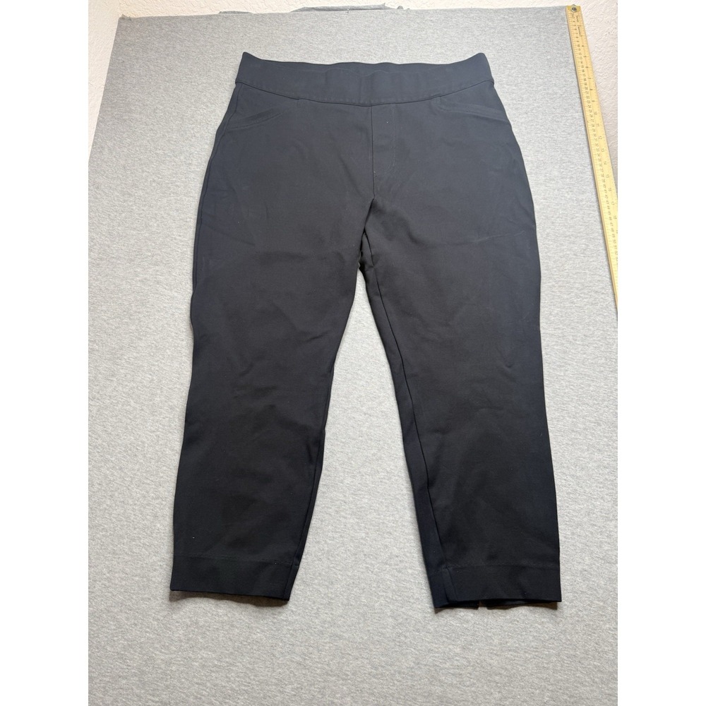 Spanx Perfect Black Pant Back Seam Skinny‎ Pants - 20251Q - Black - 1X